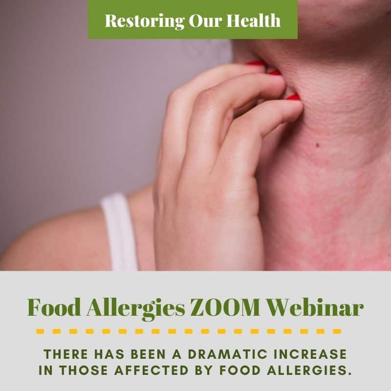 food allergies health webinar